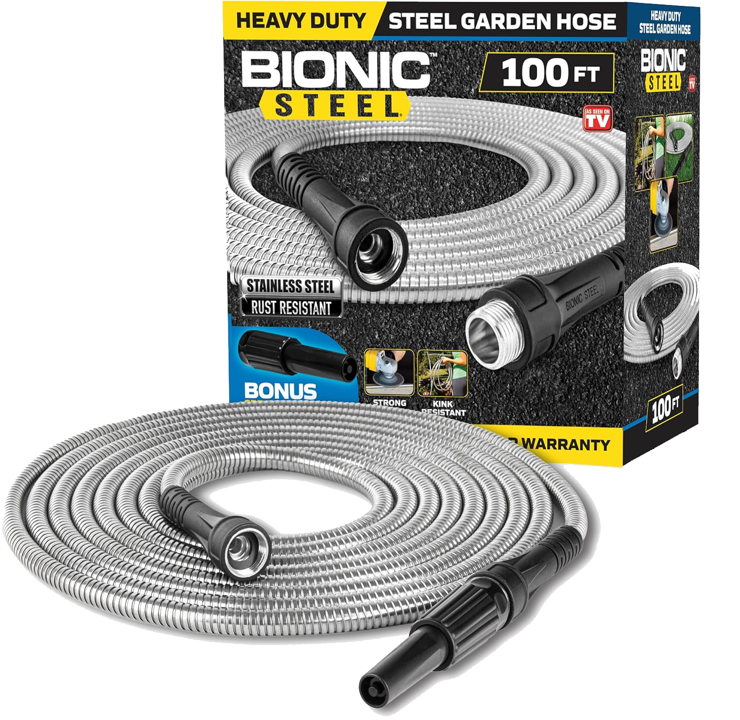Bionic Steel Metal Garden Hose